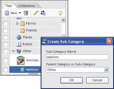 Create a subcategory.