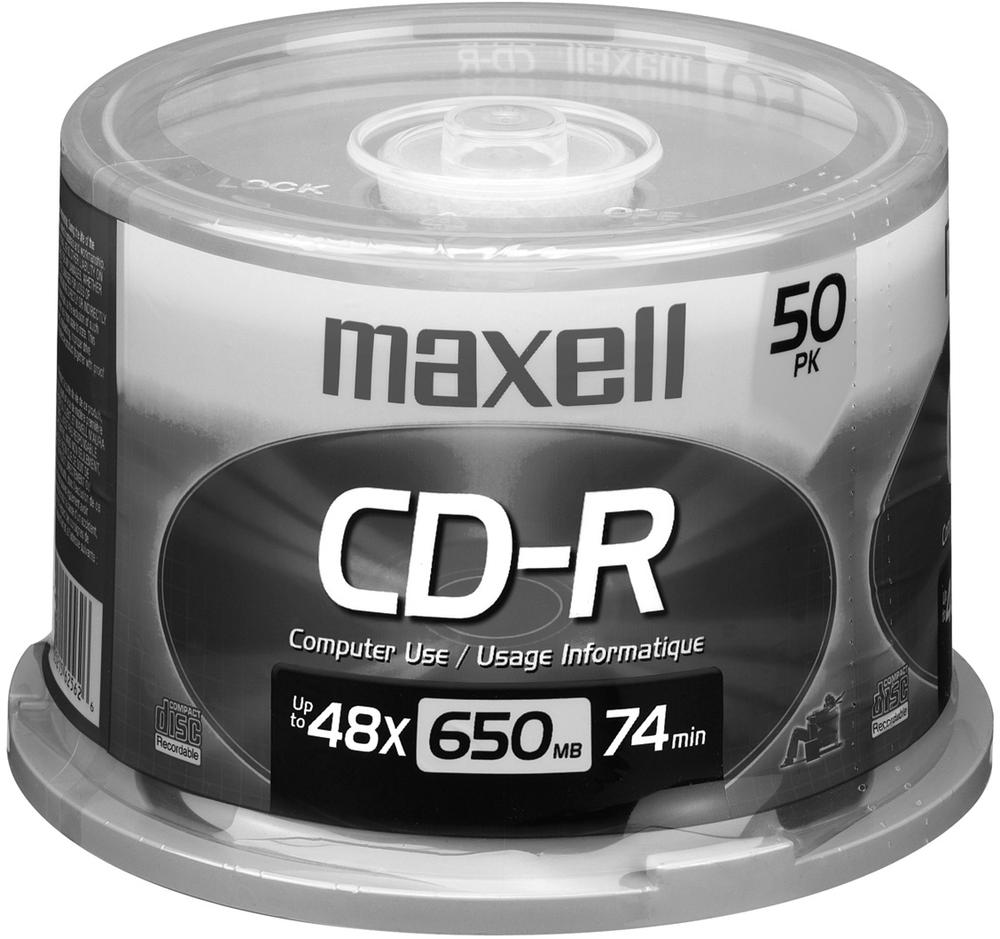 You can record to a blank CD-R one time only. Buying them in a bulk pack keeps down the cost, supplies you with a bunch for impromptu backups, and lets you give copies to friends. Bulk packs of CD-Rs are sold at office supply stores, drug stores, and computer shops, but you can usually find the best prices online. Different brands work best with different burners, so experiment until you find the right combination that produces the most successful burns.