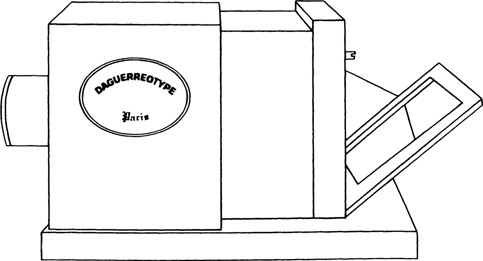 Figure 1-1 Daguerreotype camera designed by Daguerre and manufactured by Giroux in 1839.