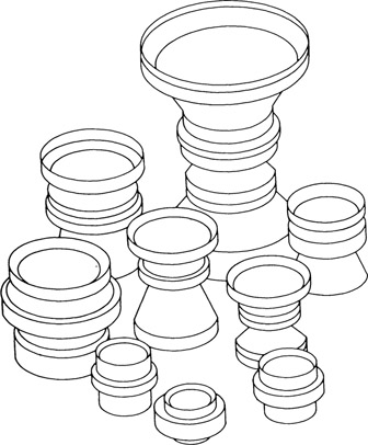 Figure 1-6 Interchangeable lenses.