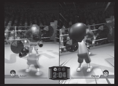 Wii Sports Boxing is a workout, both mentally and physically.