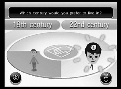 In the Everybody Votes Channel, Miis are used as the voters.