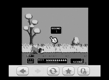 Duck Hunt played through a Web browser.