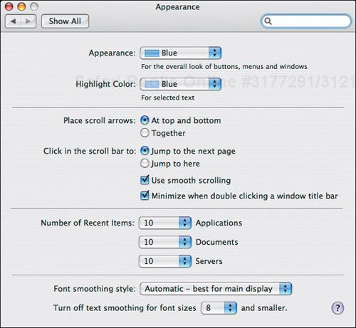 You can change Mac OS X’s scrolling behavior in the Appearance preference pane.