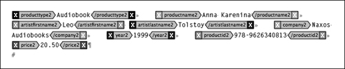 The audiobook pricelist structure (as it appears in Story Editor) is identical to the books pricelist structure in section 1.