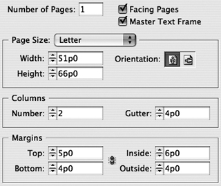 These settings will create the basic catalog layout.