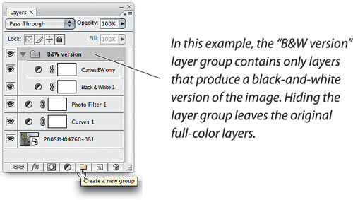 Layer groups