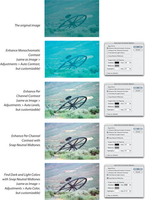 Examining Auto Color options for the wheel image