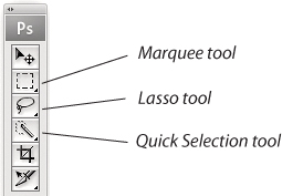 Selection tools