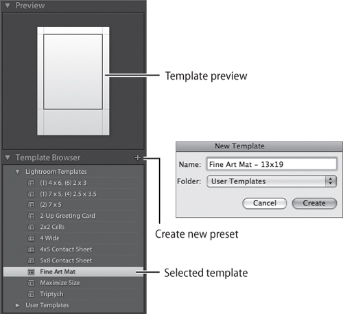 Open the Preview and Layout panels to quickly view the various templates as you drag the cursor over the template names.