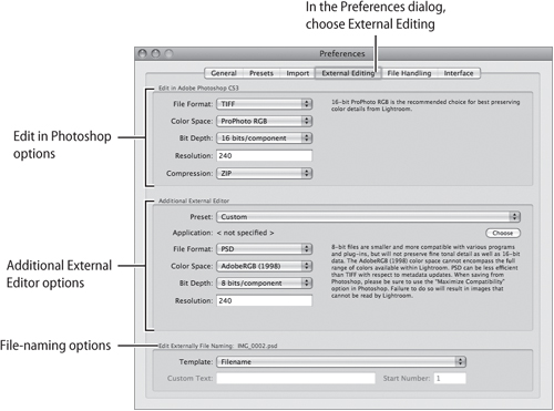 Before you begin to work on your images in Photoshop, use the Preferences dialog to set up the edit preferences.