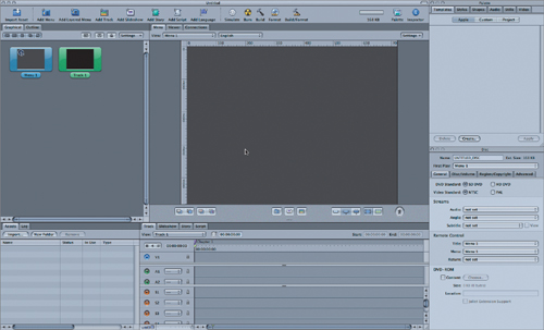 Using a Motion Project in DVD Studio Pro