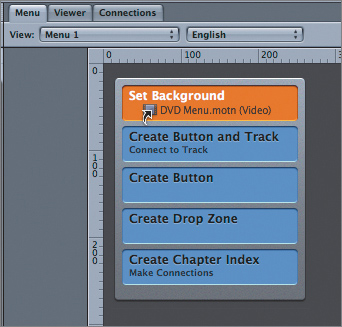 Using a Motion Project in DVD Studio Pro