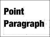 Point Text vs. Paragraph Text