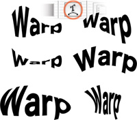 Warped Text