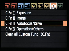 Turning on the Focus Assist Feature