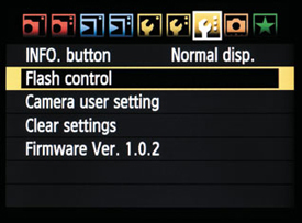 Setting Your Flash Sync Mode