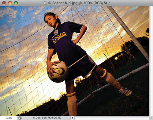 Sports Poster Backscreened Layout