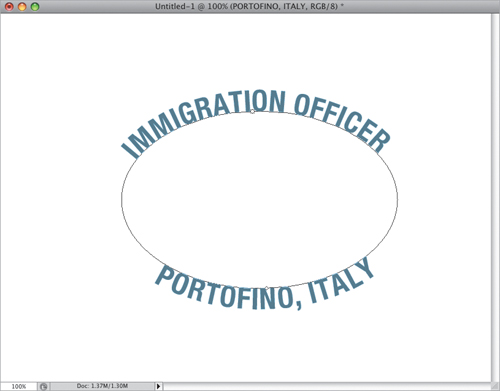 Making Passport Stamp Design Elements