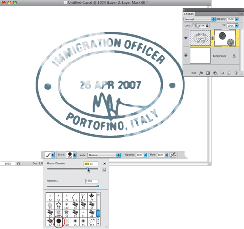 Making Passport Stamp Design Elements