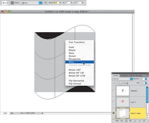 Glassy Bar Reflection Trick