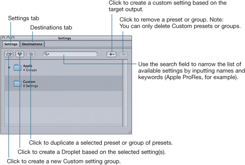 Settings Tab