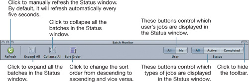 Using Batch Monitor