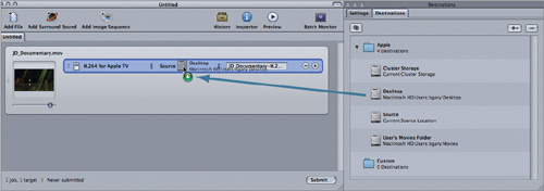 Modifying a Target’s Destination