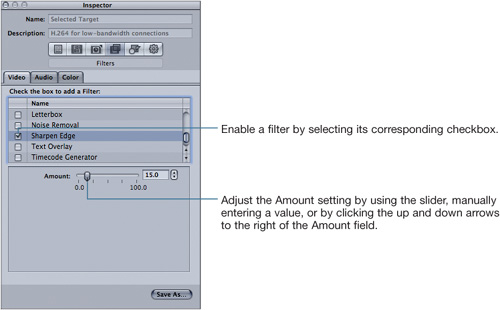 Applying a Corrective Filter