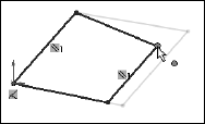 Dragging an endpoint where lines have relations