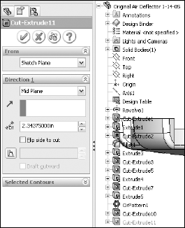 The PropertyManager for a sketch entity