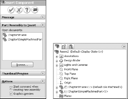 The Insert Component interface