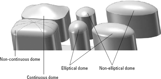 Settings for the Dome feature