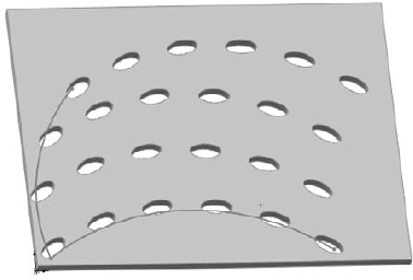 Using Direction 2 with a curve-driven pattern