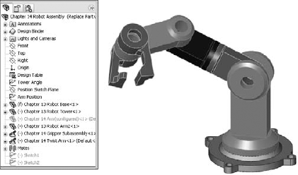 The assembly used for this example