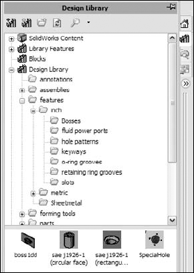 The Task pane docked to right side of the SolidWorks window