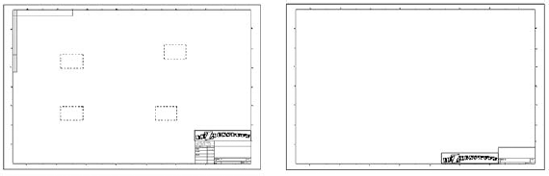 First and second sheet formats