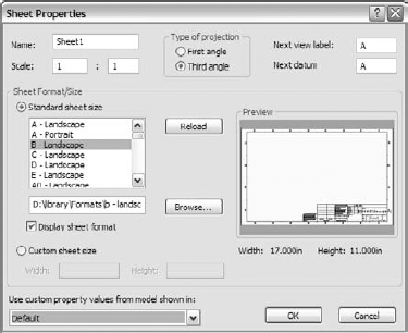 Updating a format through the Sheet Properties