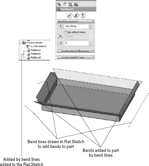 Using the Process Bends feature