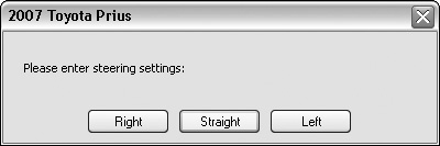 Imagine if you had to steer your car by clicking buttons on a dialog box! This will give you some idea of how normal people feel about the dialog boxes on your software. Humbling, isn’t it?
