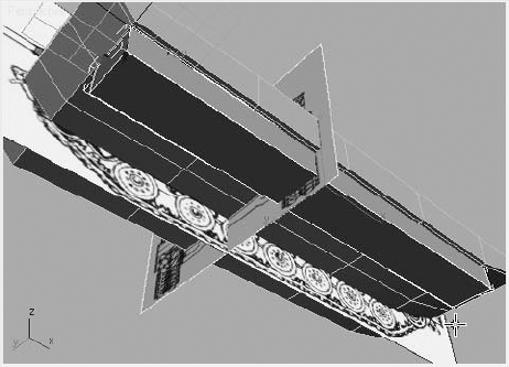 Make a box that will be used to delete part of the model using the Boolean functions.