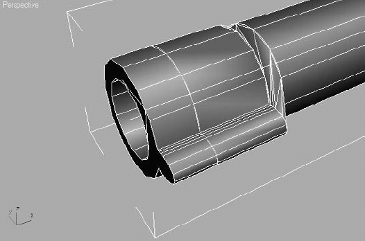 The Barrel Aim cross section is rotated improperly.