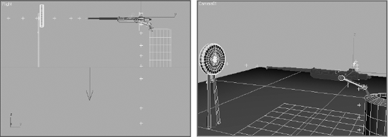 After the Gravity is bound to the particle system, the particles drop through the floor.