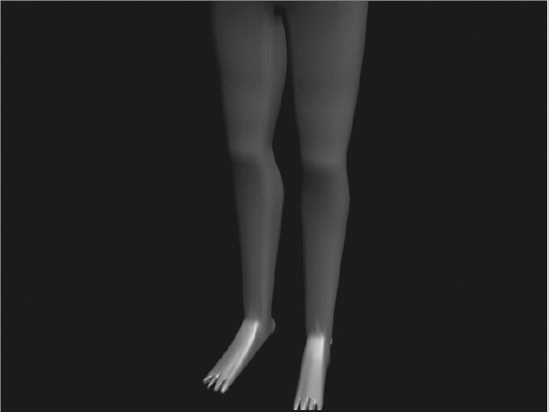 Adding Detail to the Legs