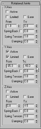 Creating Joint Constraints