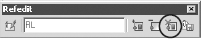 REFEDIT toolbar
