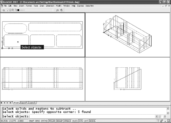 Dimensions of the desk organizer