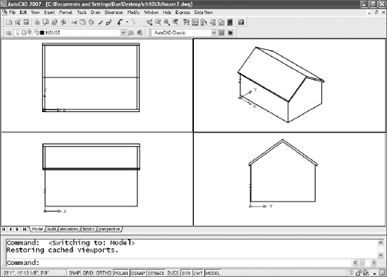 Quick Perspective Line Drawing