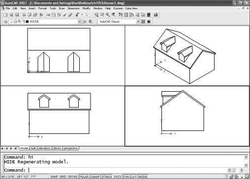 Quick Perspective Line Drawing