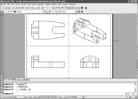 Solid Model from 2D Multiviews